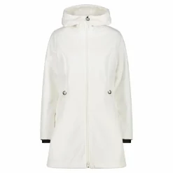 Parka sofshell da donna in pelliccetta