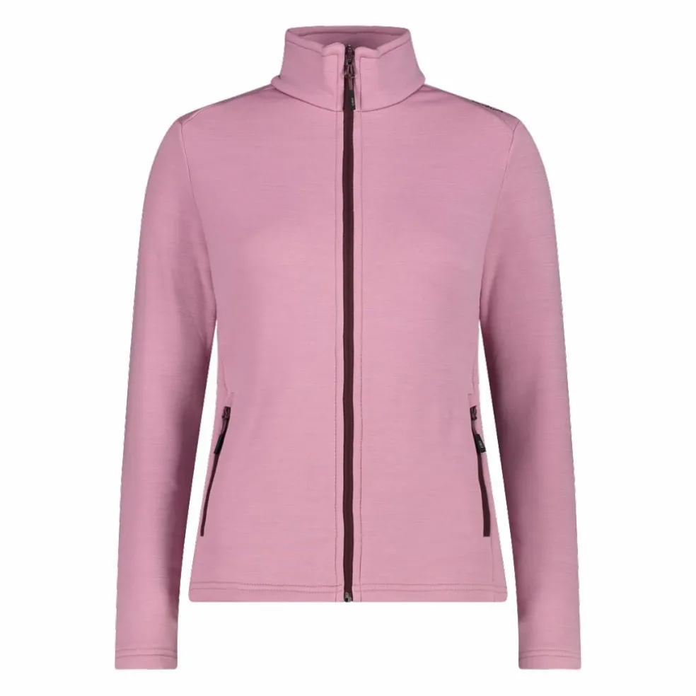 Pile con zip da donna Stretch Performance