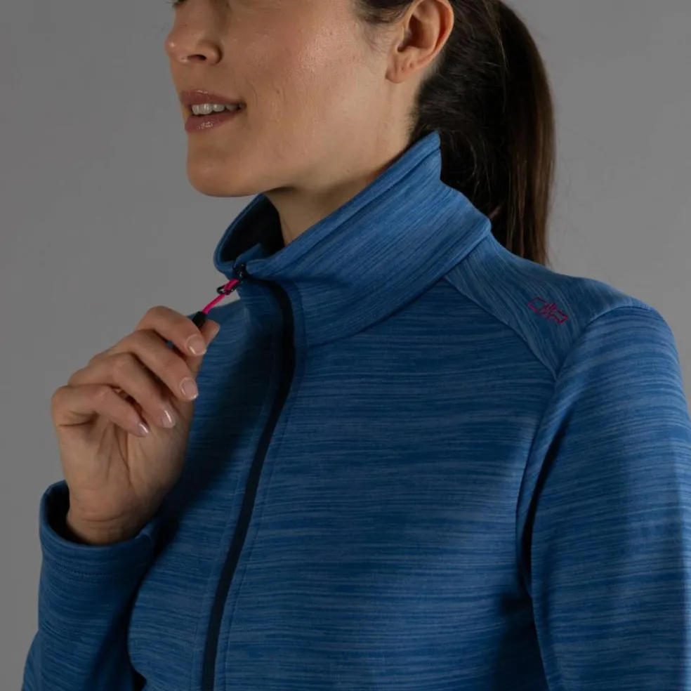 Pile con zip da donna Stretch Performance