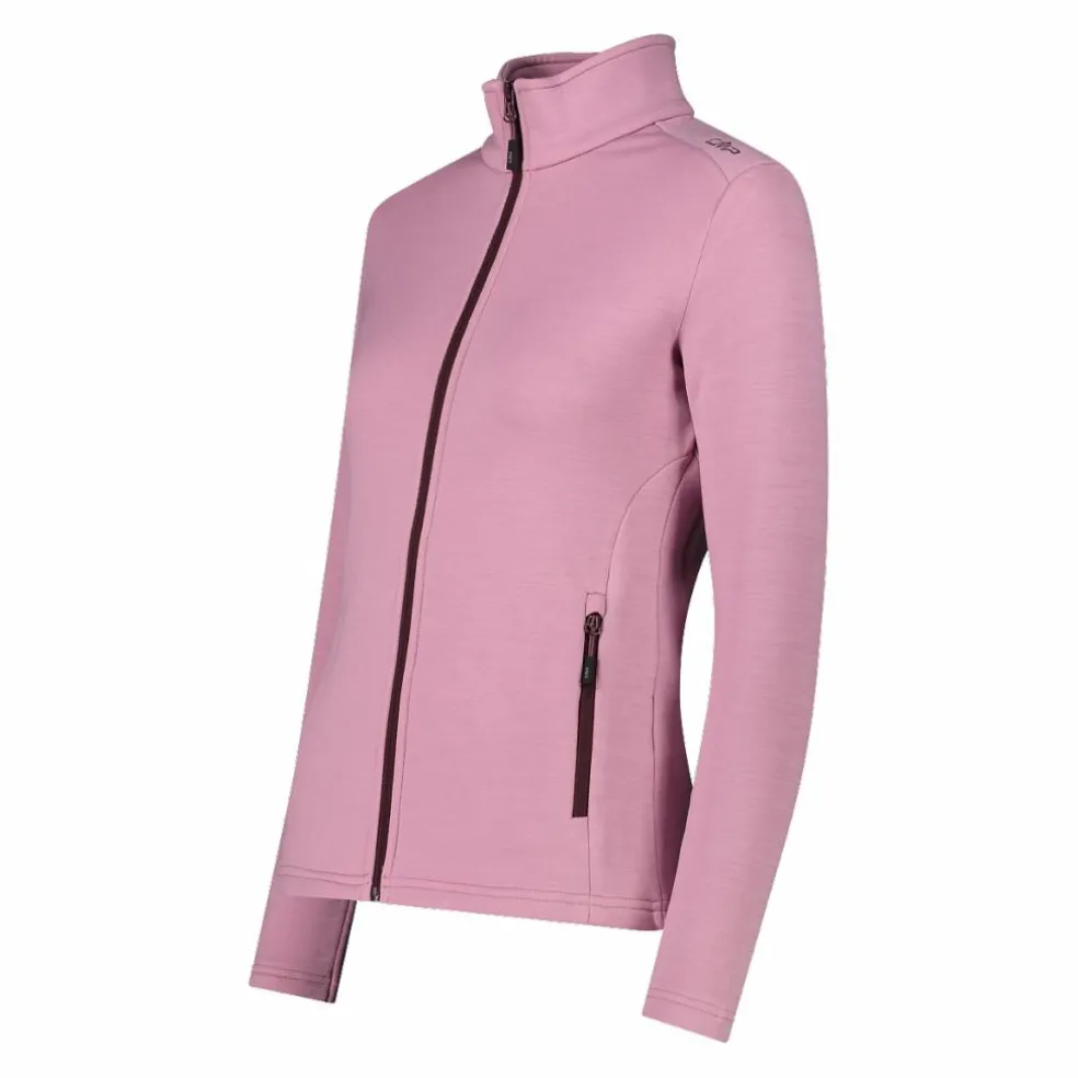 Pile con zip da donna Stretch Performance