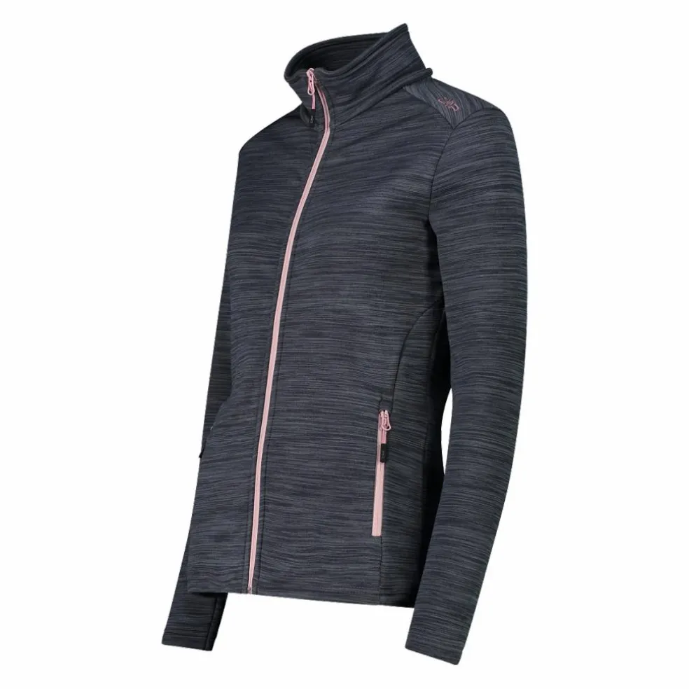 Pile con zip da donna Stretch Performance