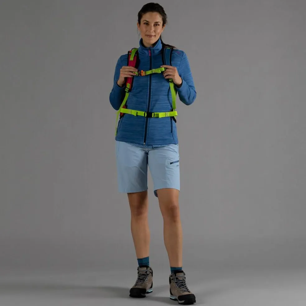 Pile con zip da donna Stretch Performance