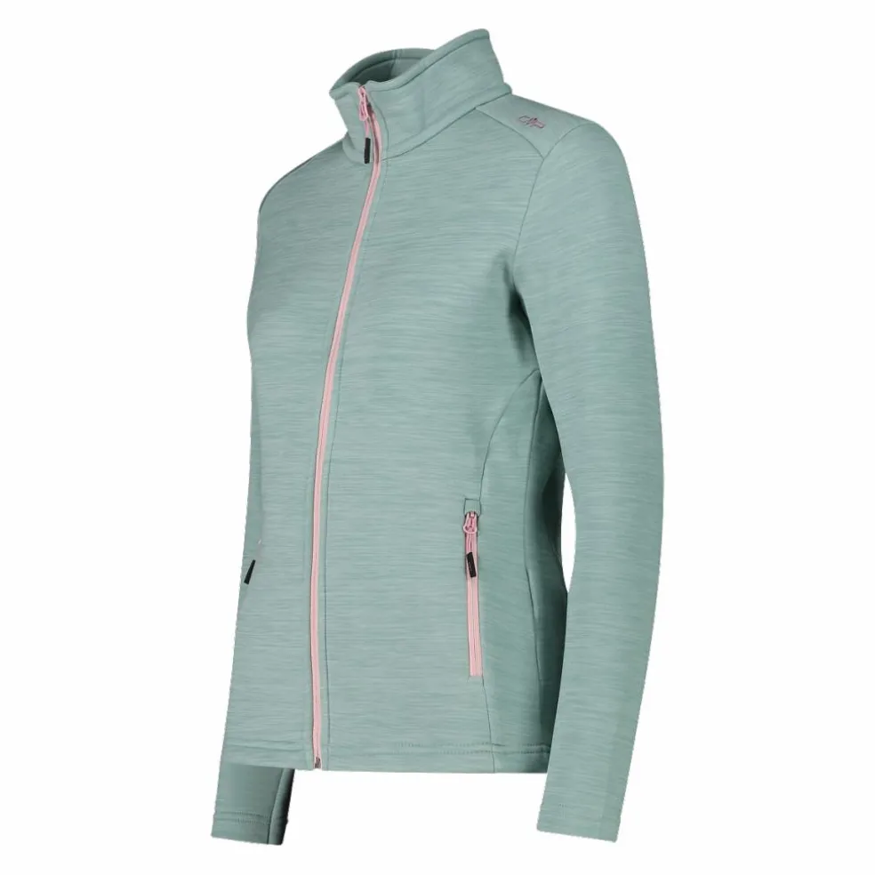 Pile con zip da donna Stretch Performance