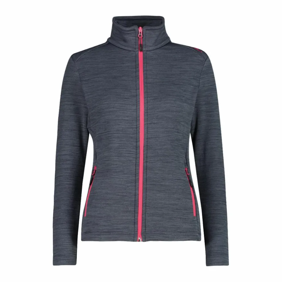 Pile con zip da donna Stretch Performance