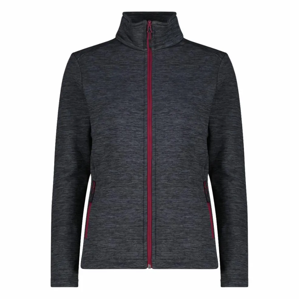 Pile con zip da donna Stretch Performance