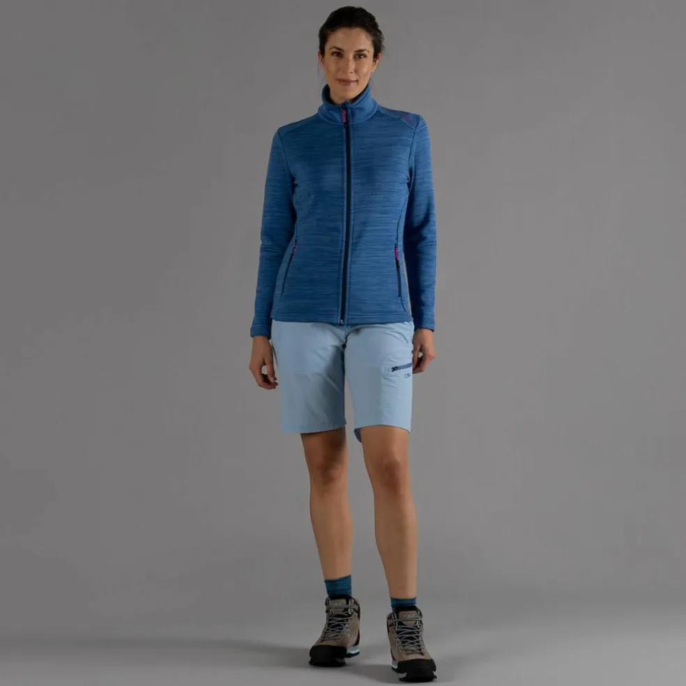 Pile con zip da donna Stretch Performance