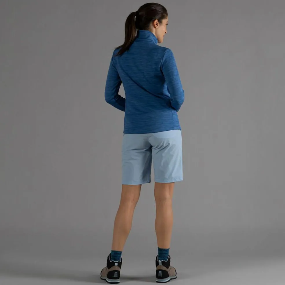 Pile con zip da donna Stretch Performance