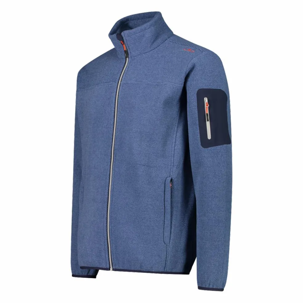 Pile da uomo knit-tech Jacquard con motivo a rombo