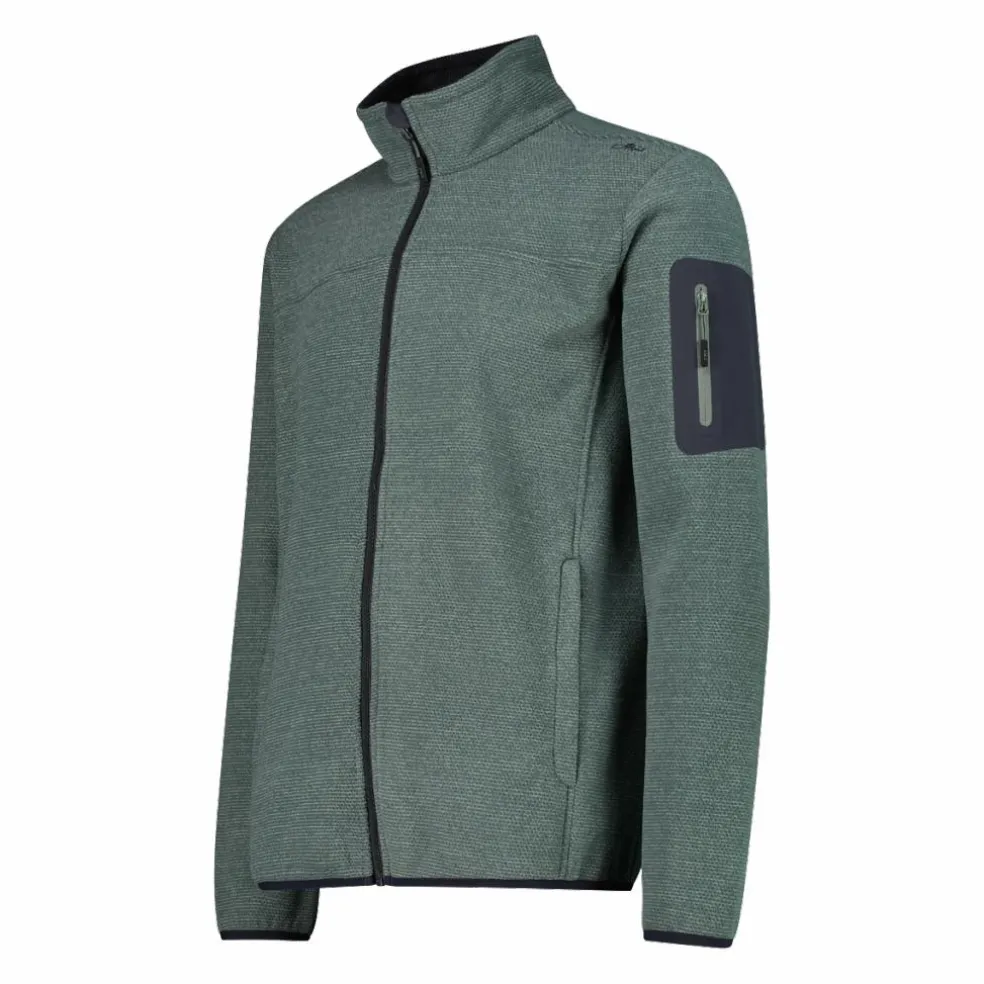 Pile da uomo knit-tech Jacquard con motivo a rombo