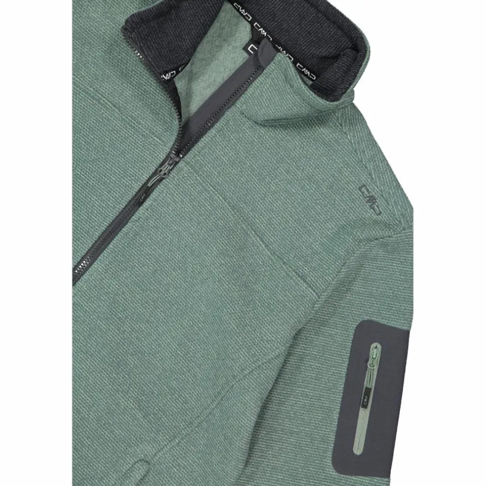 Pile da uomo knit-tech Jacquard con motivo a rombo