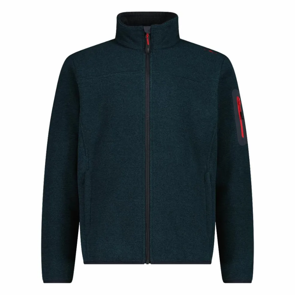 Pile da uomo knit-tech Jacquard con motivo a rombo