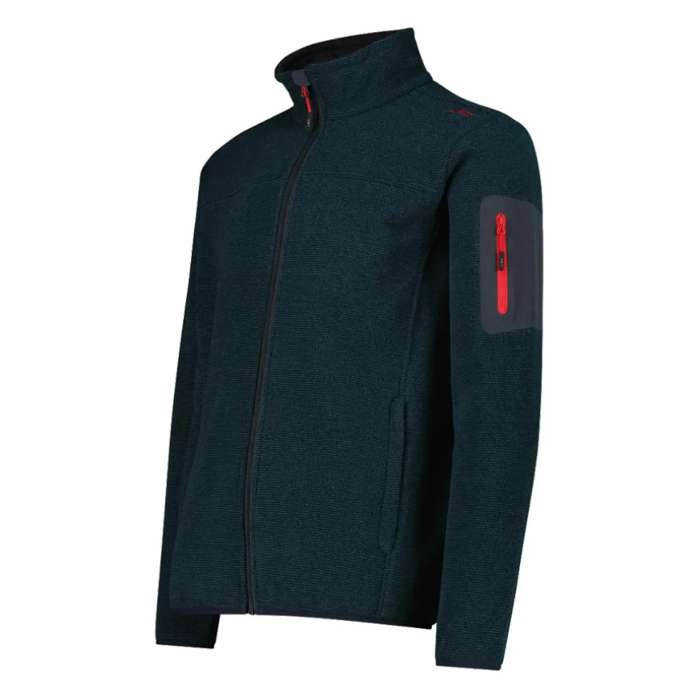 Pile da uomo knit-tech Jacquard con motivo a rombo