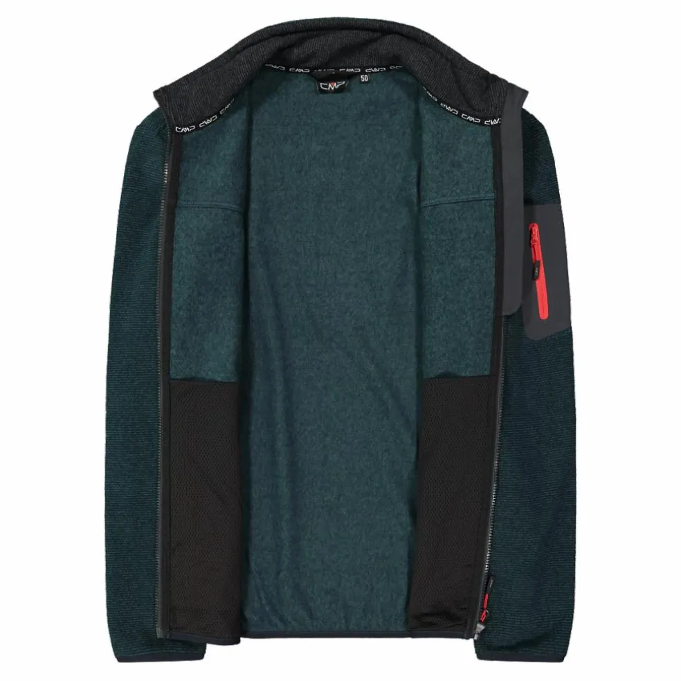 Pile da uomo knit-tech Jacquard con motivo a rombo