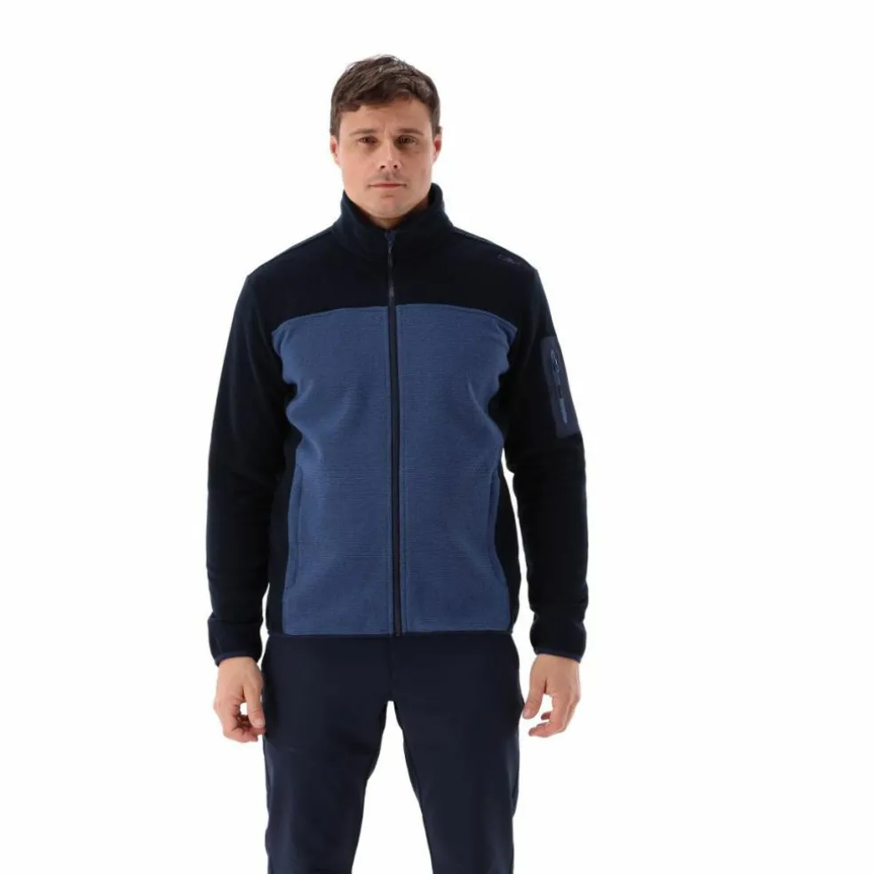 Pile da uomo knit-tech Jacquard con motivo a rombo