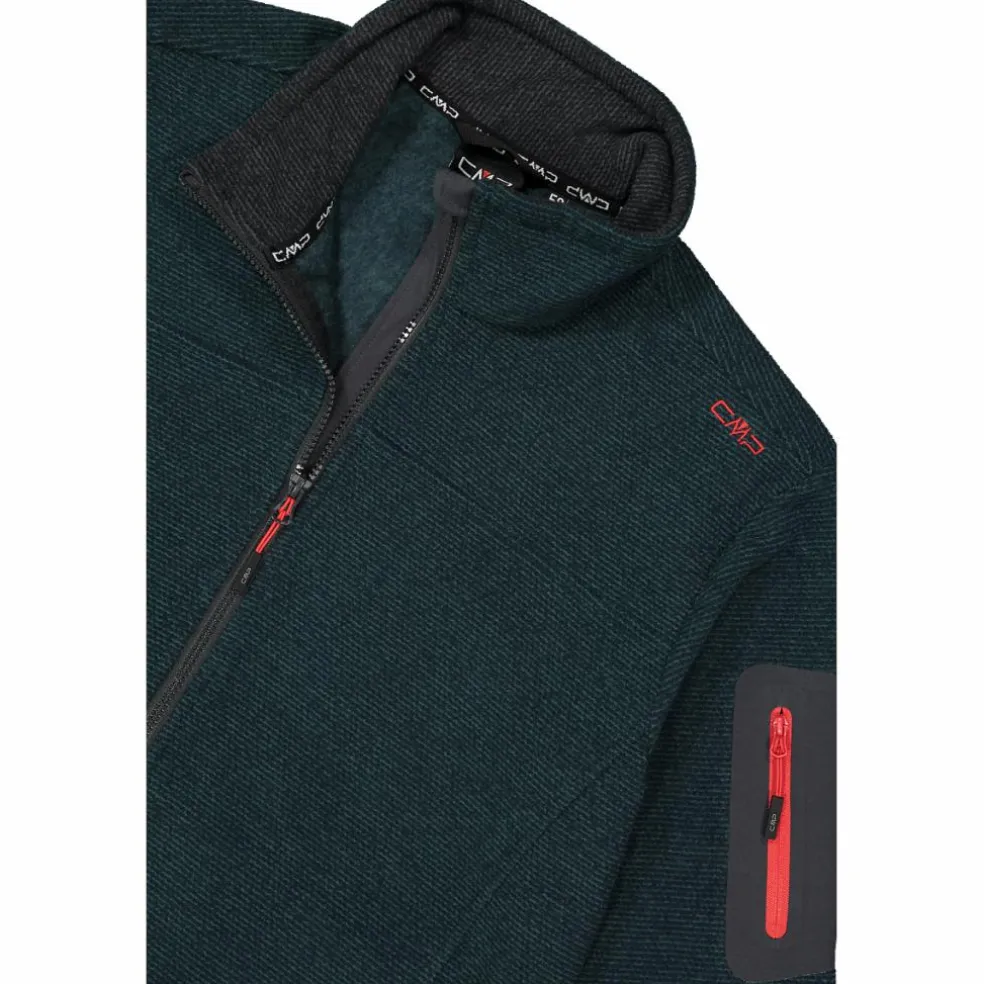 Pile da uomo knit-tech Jacquard con motivo a rombo