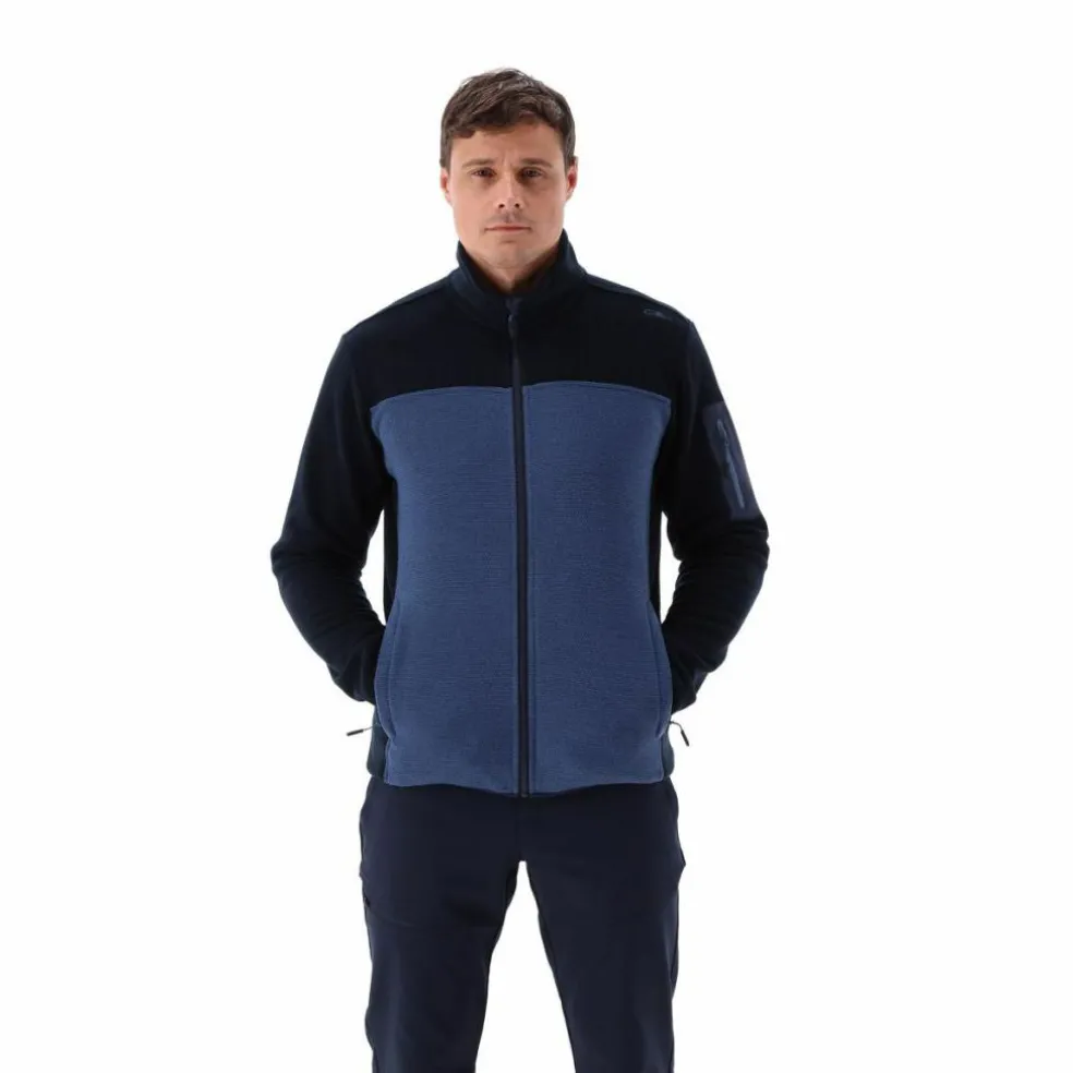 Pile da uomo knit-tech Jacquard con motivo a rombo