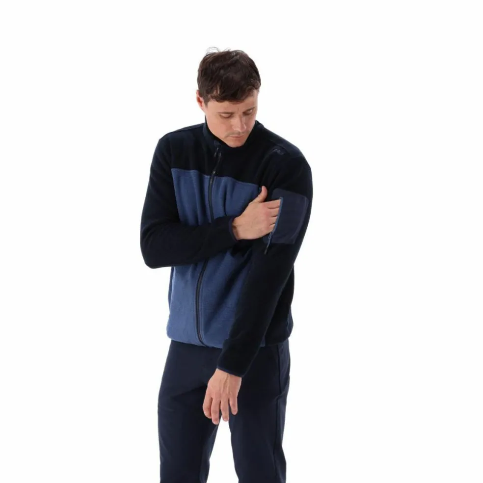 Pile da uomo knit-tech Jacquard con motivo a rombo