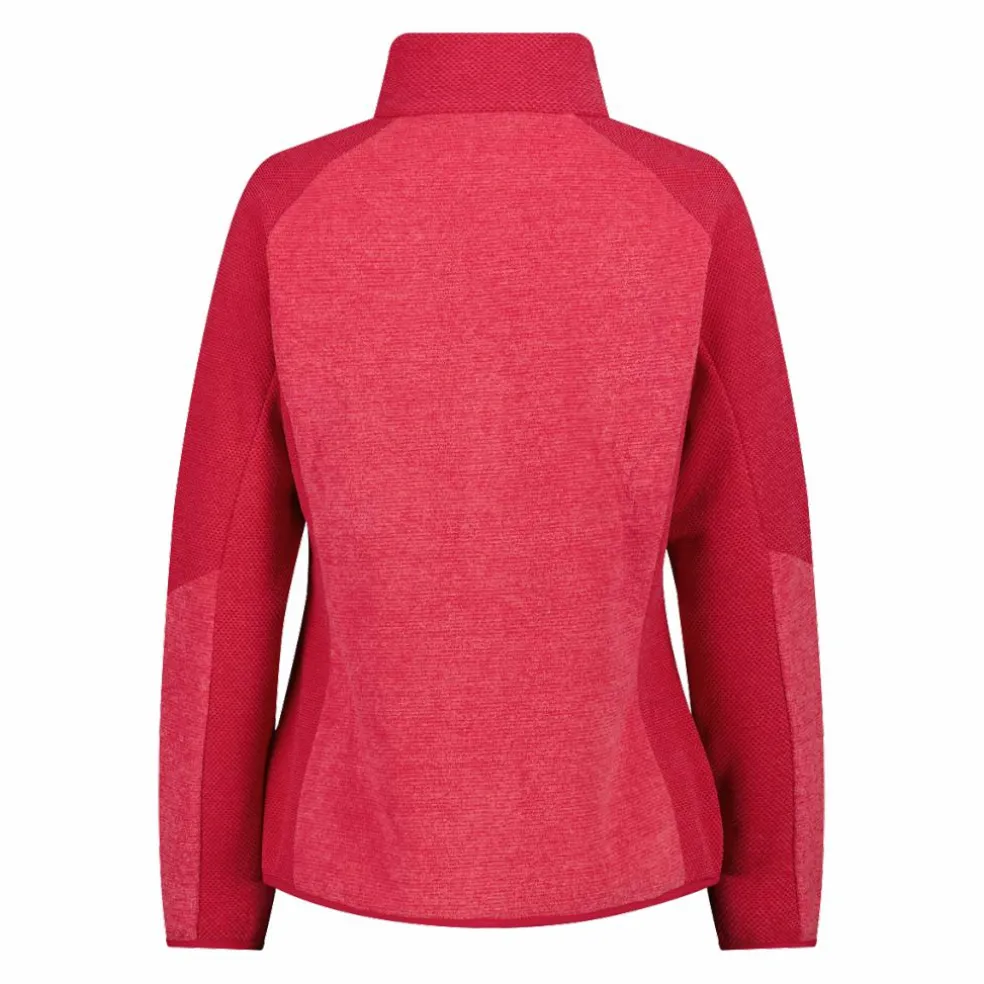 Pile Knit Tech melange da donna nido d'ape