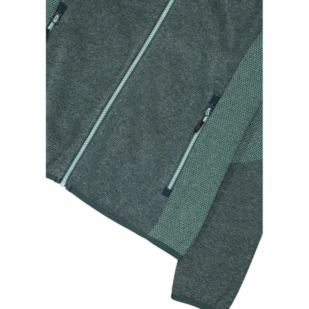 Pile Knit Tech melange da donna nido d'ape