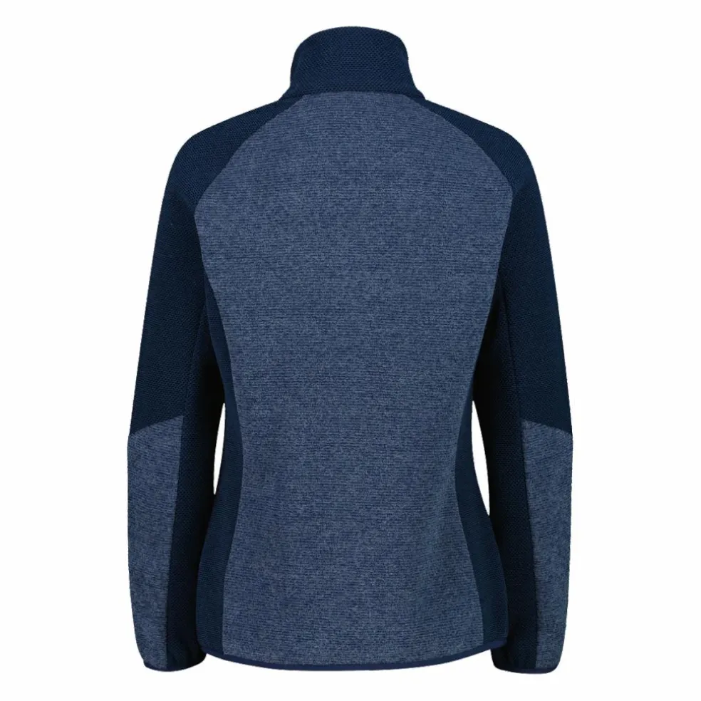 Pile Knit Tech melange da donna nido d'ape