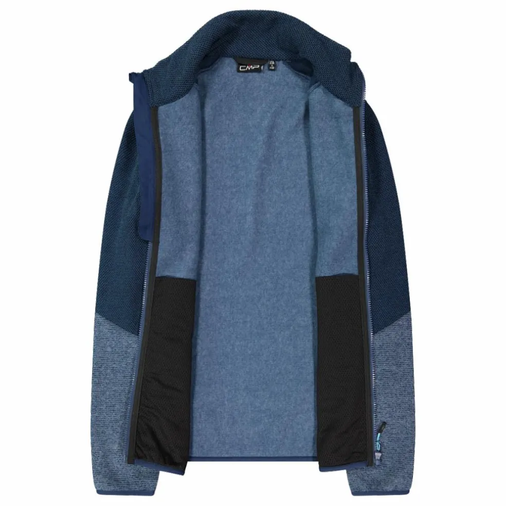 Pile Knit Tech melange da donna nido d'ape