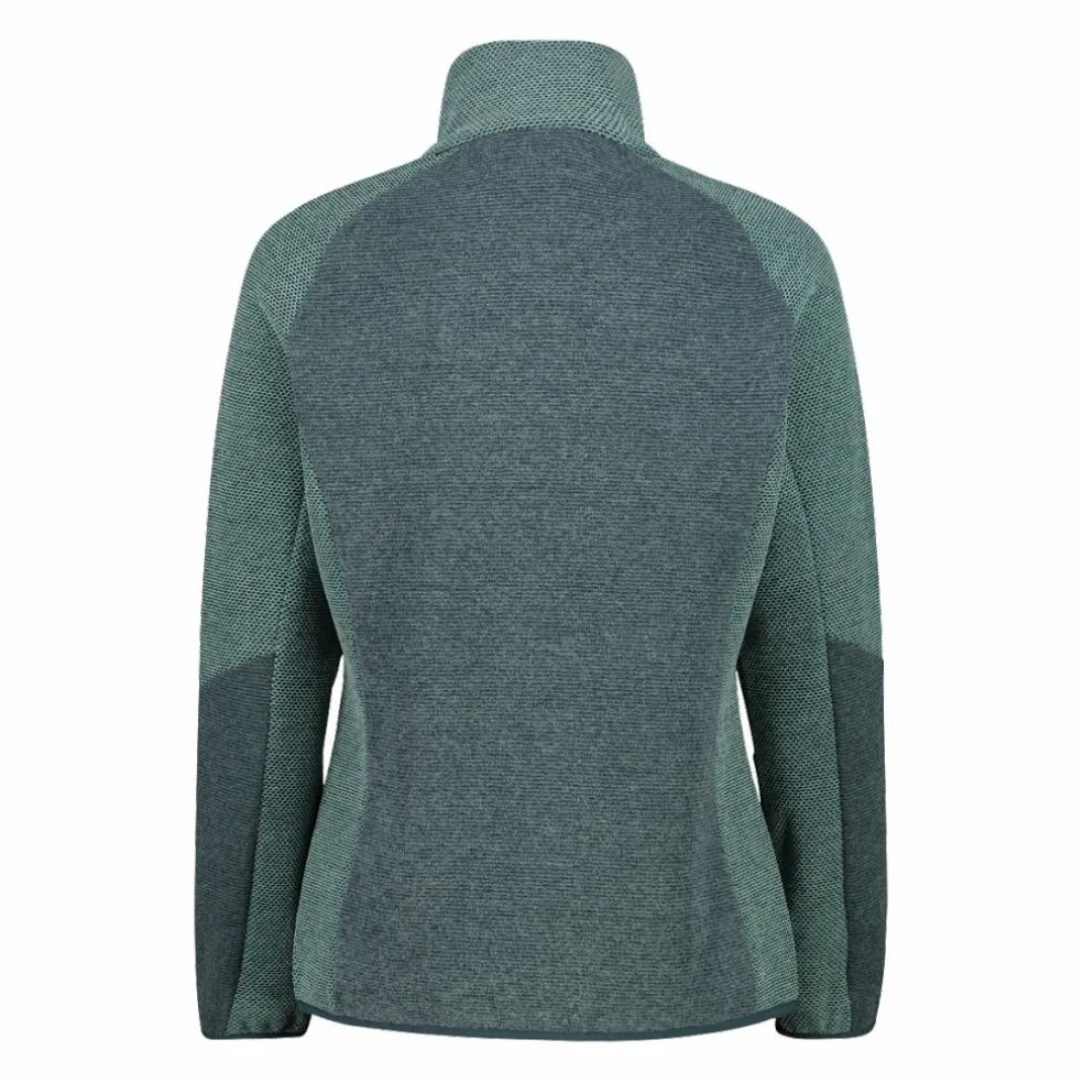 Pile Knit Tech melange da donna nido d'ape