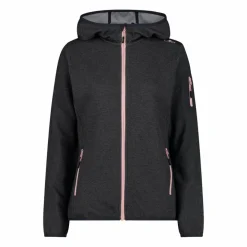 Pile Knit-tech con cappuccio e mesh