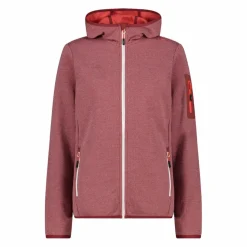 Pile Knit-tech con cappuccio e mesh