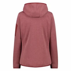Pile Knit-tech con cappuccio e mesh