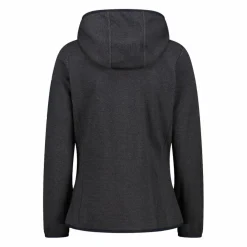 Pile Knit-tech con cappuccio e mesh