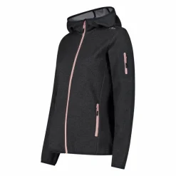 Pile Knit-tech con cappuccio e mesh
