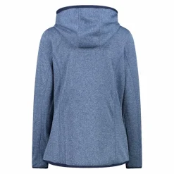 Pile Knit-tech con cappuccio e mesh