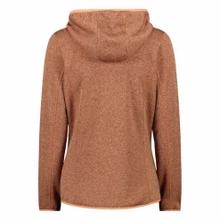 Pile Knit-tech con cappuccio e mesh