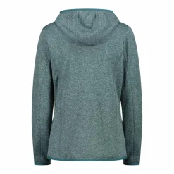 Pile Knit-tech con cappuccio e mesh