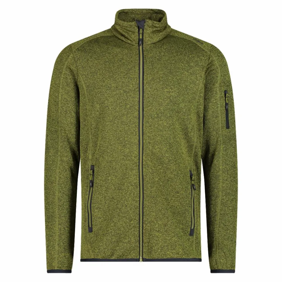 Pile Knit-tech con mesh da uomo