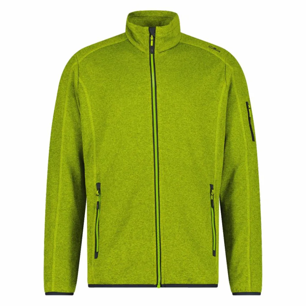 Pile Knit-tech con mesh da uomo