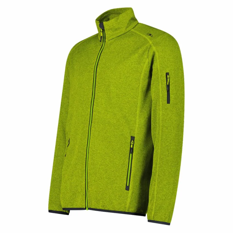Pile Knit-tech con mesh da uomo