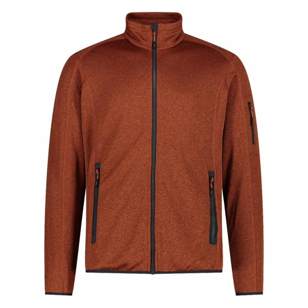 Pile Knit-tech con mesh da uomo