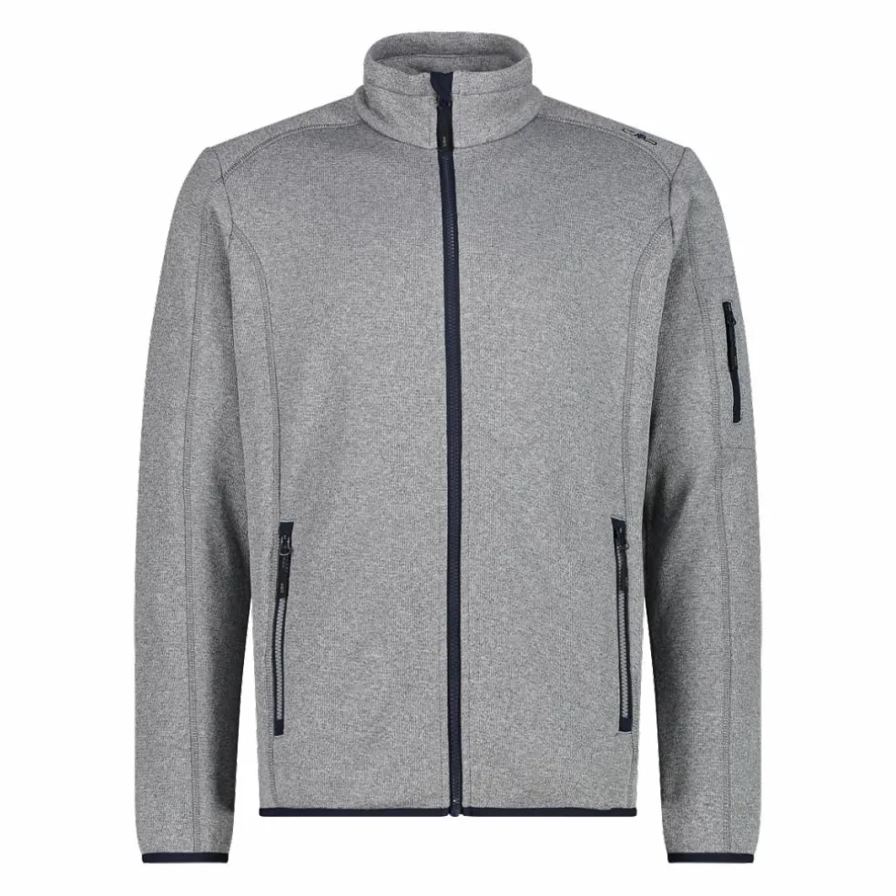 Pile Knit-tech con mesh da uomo
