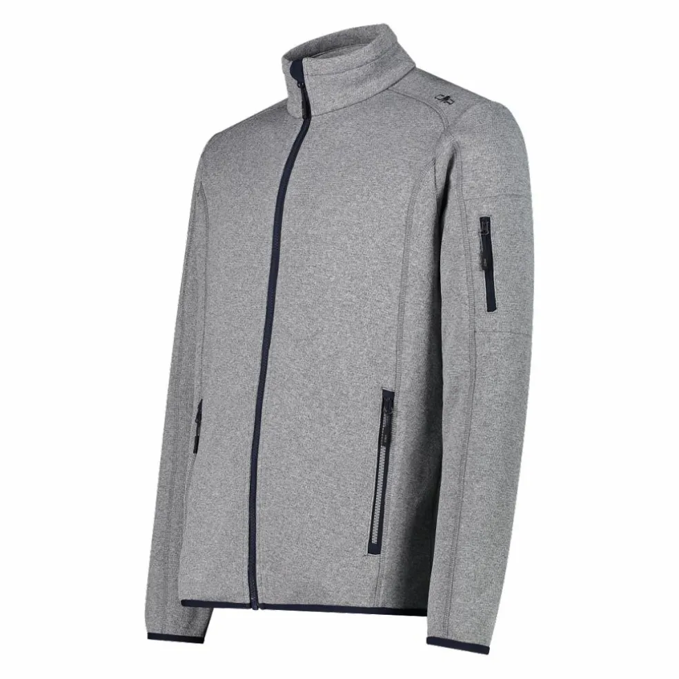 Pile Knit-tech con mesh da uomo