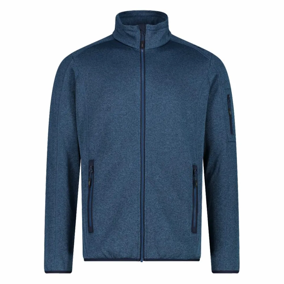 Pile Knit-tech con mesh da uomo