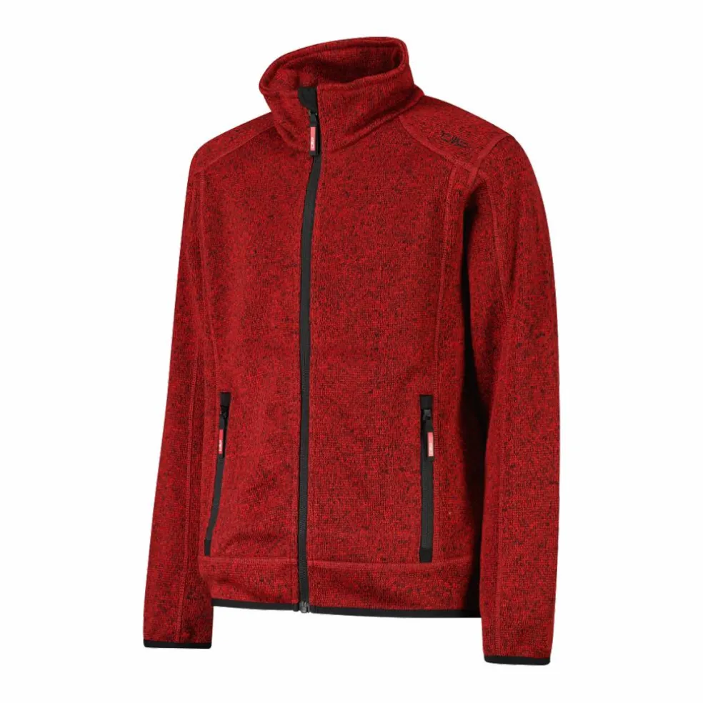 Pile knit-tech pesante da bambino