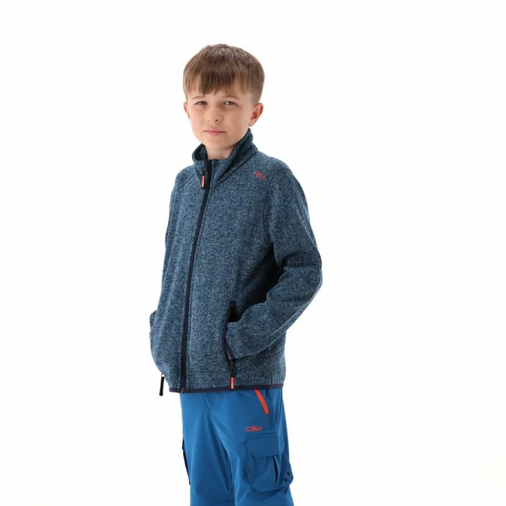 Pile knit-tech pesante da bambino