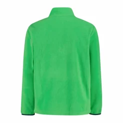 Pile mezza zip arctic fleece da bambino con dettagli geometrici