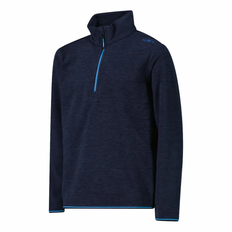Pile mezza zip bambino mèlange