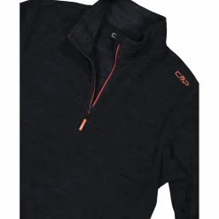 Pile mezza zip bambino mèlange