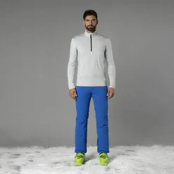 Pile mezza zip Grid Tech da uomo