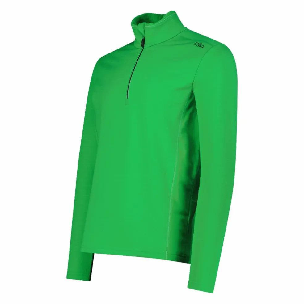 Pile mezza zip Grid Tech da uomo