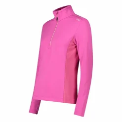 Pile mezza zip Grid Tech da donna