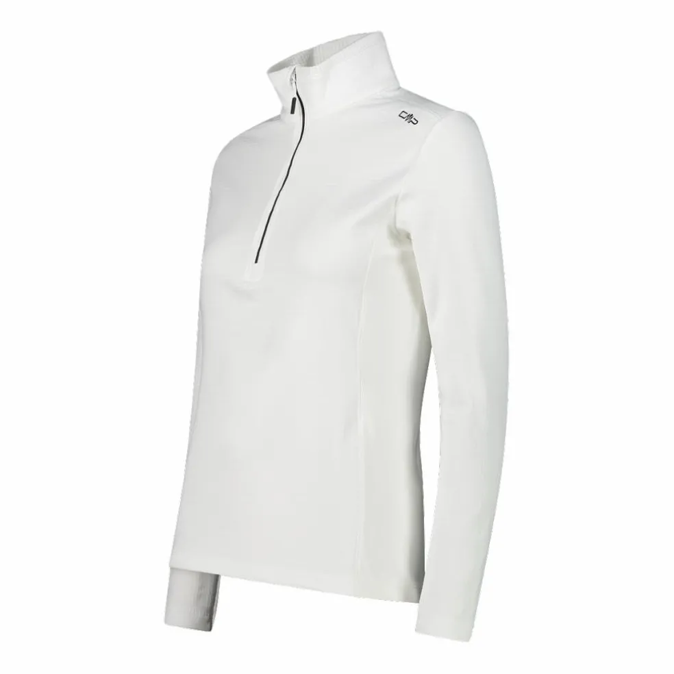 Pile mezza zip Grid Tech da donna